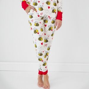 NIB Little Sleepies Bee Mine Women's Pajama Pants - S